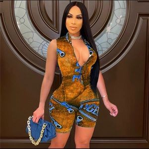 Womens Fashion Sleeveless Romper